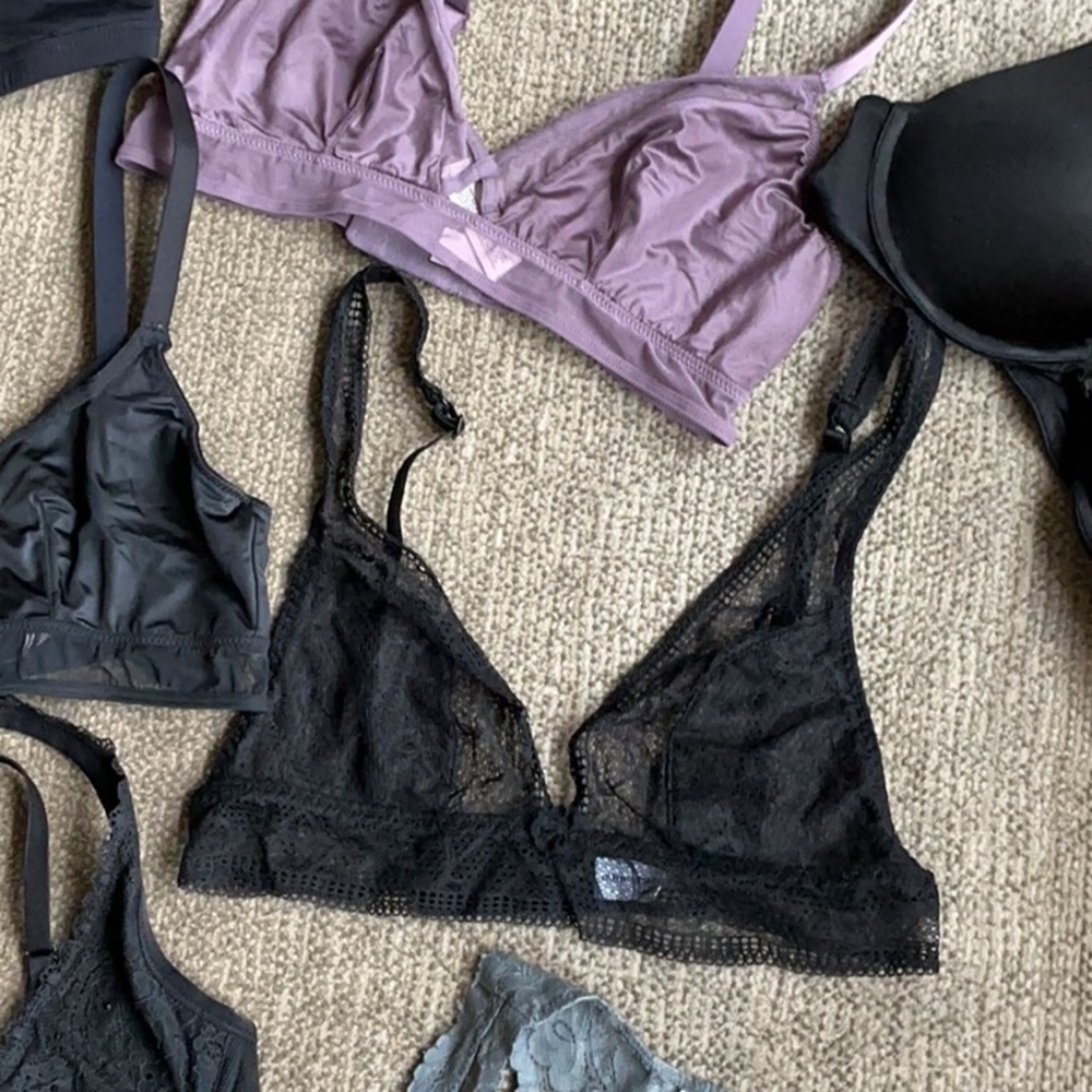Victoria’s Secret, Free People & More -Bra & Bralettes -Blk,Gray, Light Purple - Picture 7 of 16